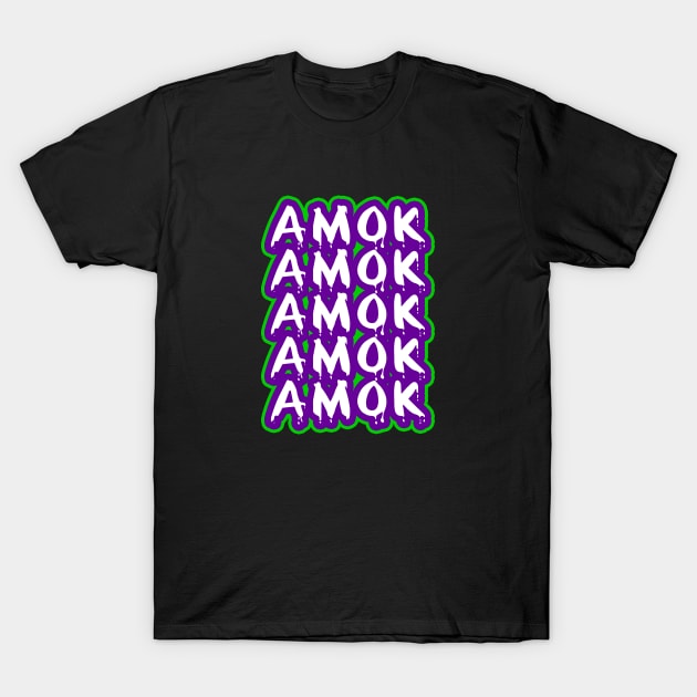 Halloween Amok Amok Amok 90s Movie Quote T-Shirt by graphicbombdesigns